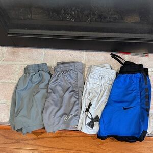 Bundle of athletic shorts.